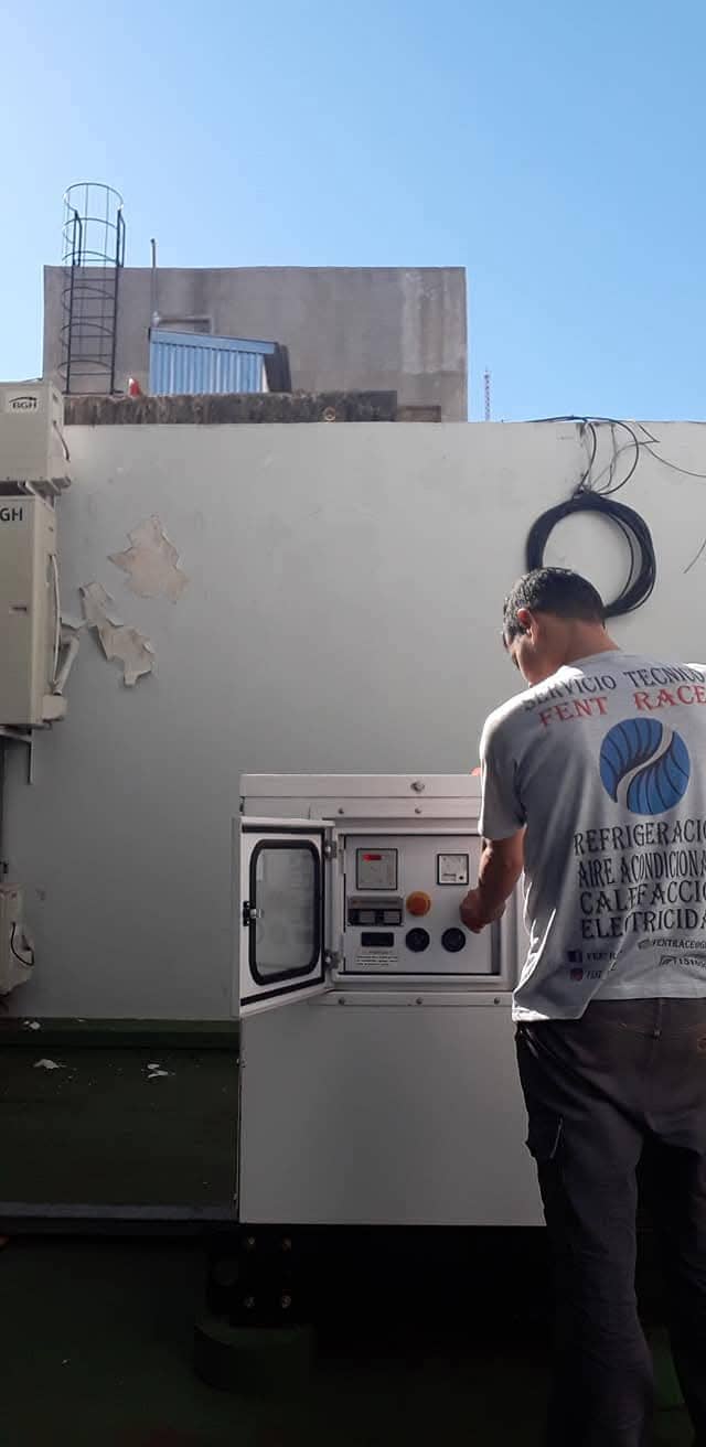 Instalación de aire acondicionado